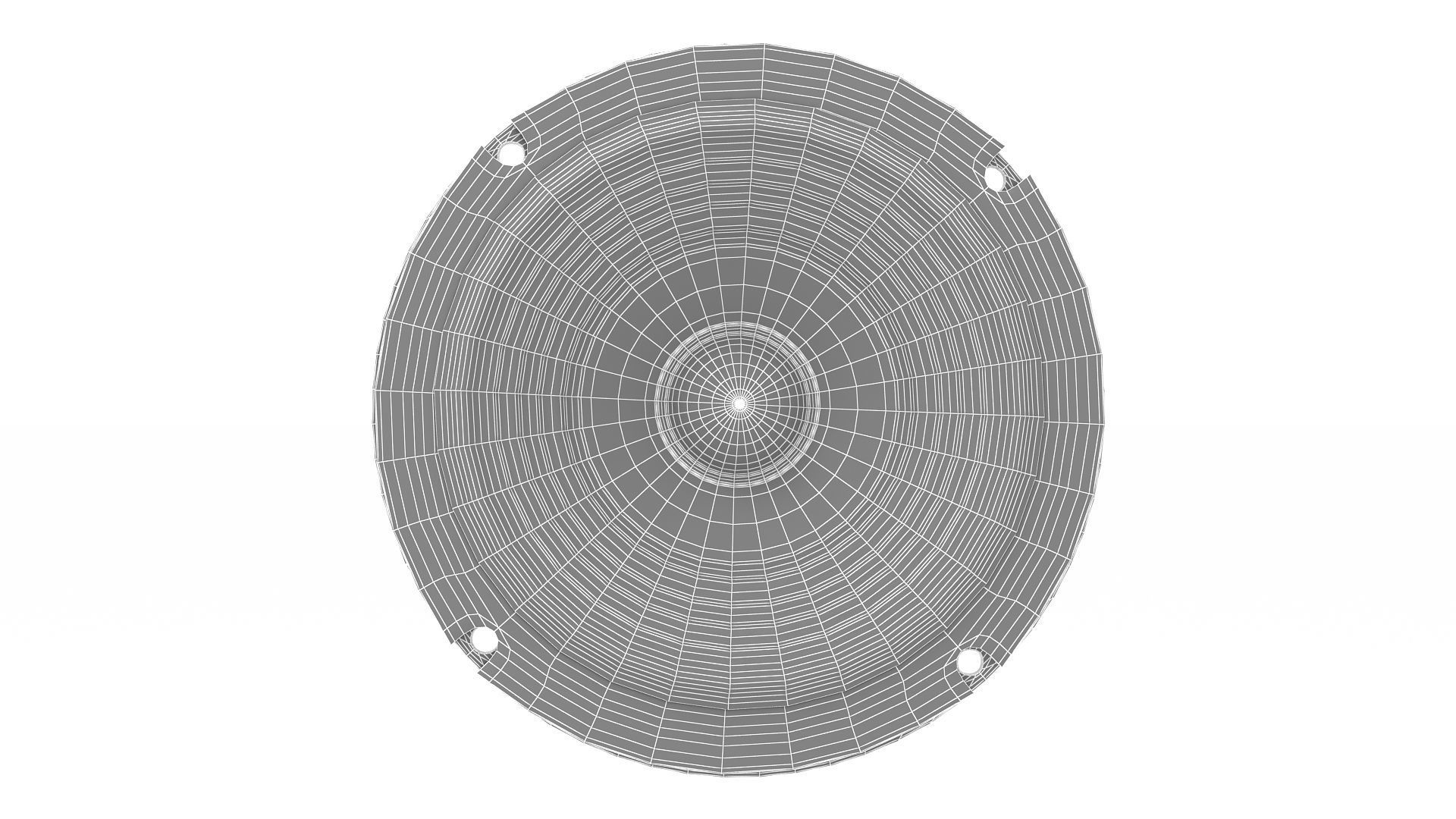 BassLoudspeaker speaker 3D model_12