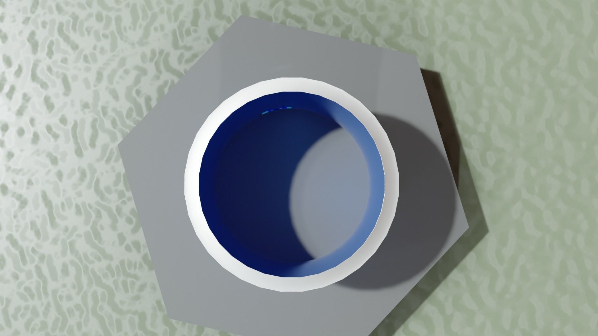 Low Poly Sci-Fi Bracelet Solo Low-poly 3D model_1