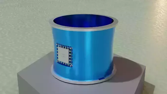 Low Poly Sci-Fi Bracelet Solo