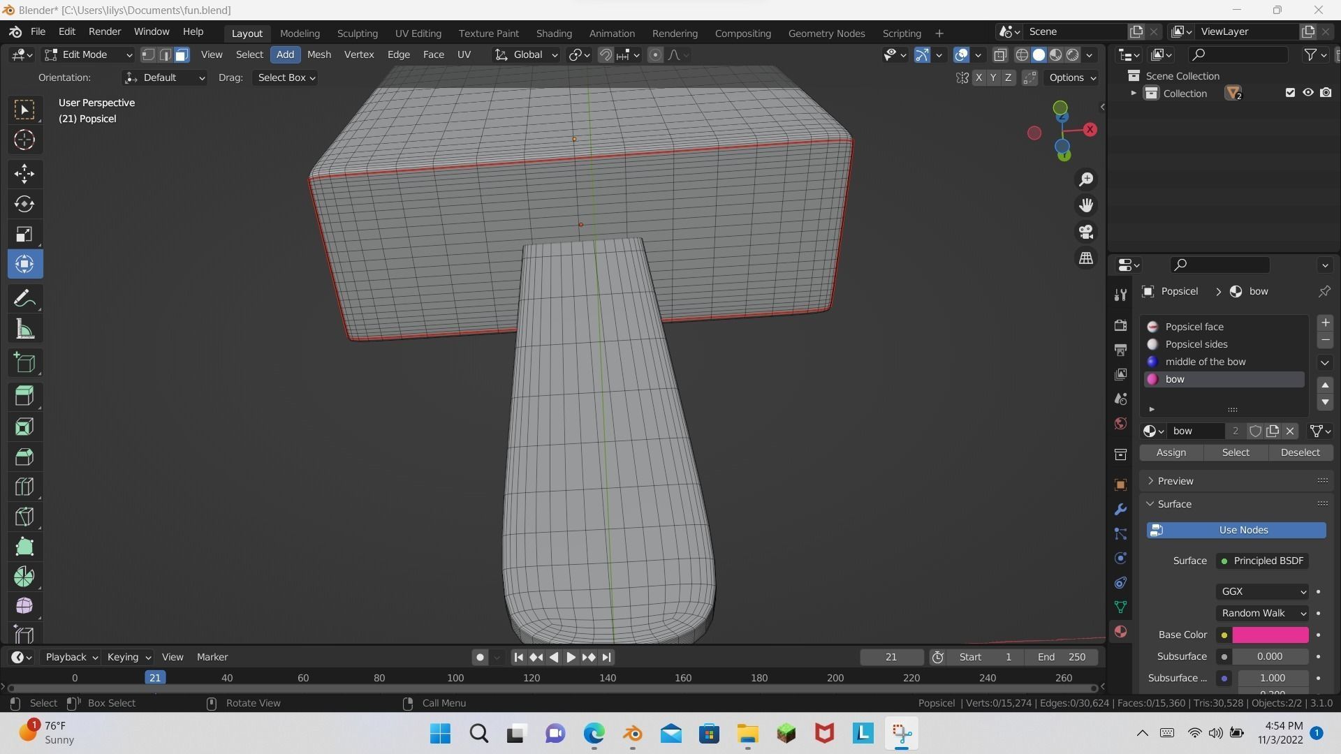 Popsicel character Free 3D model_12