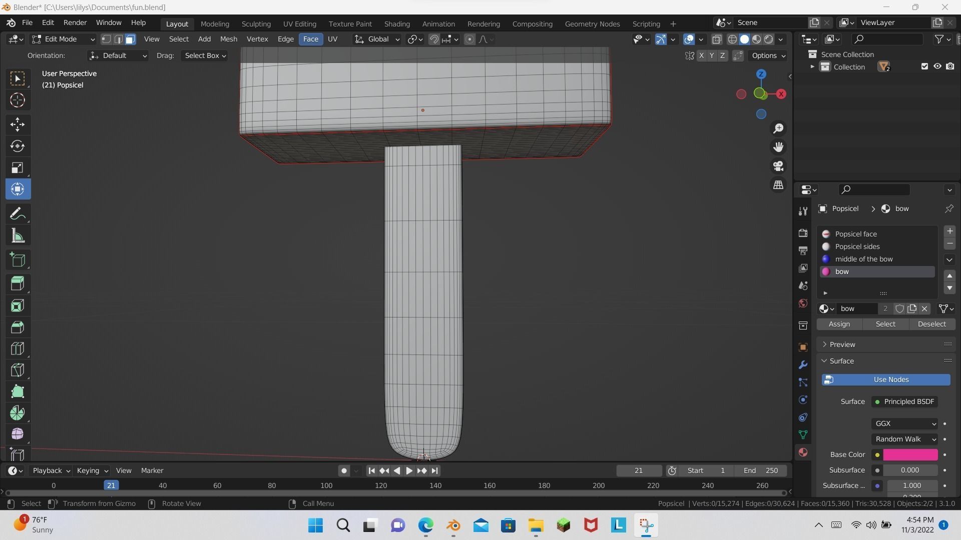 Popsicel character Free 3D model_11