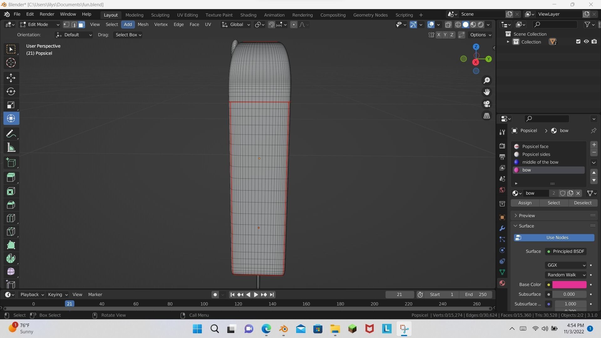 Popsicel character Free 3D model_13