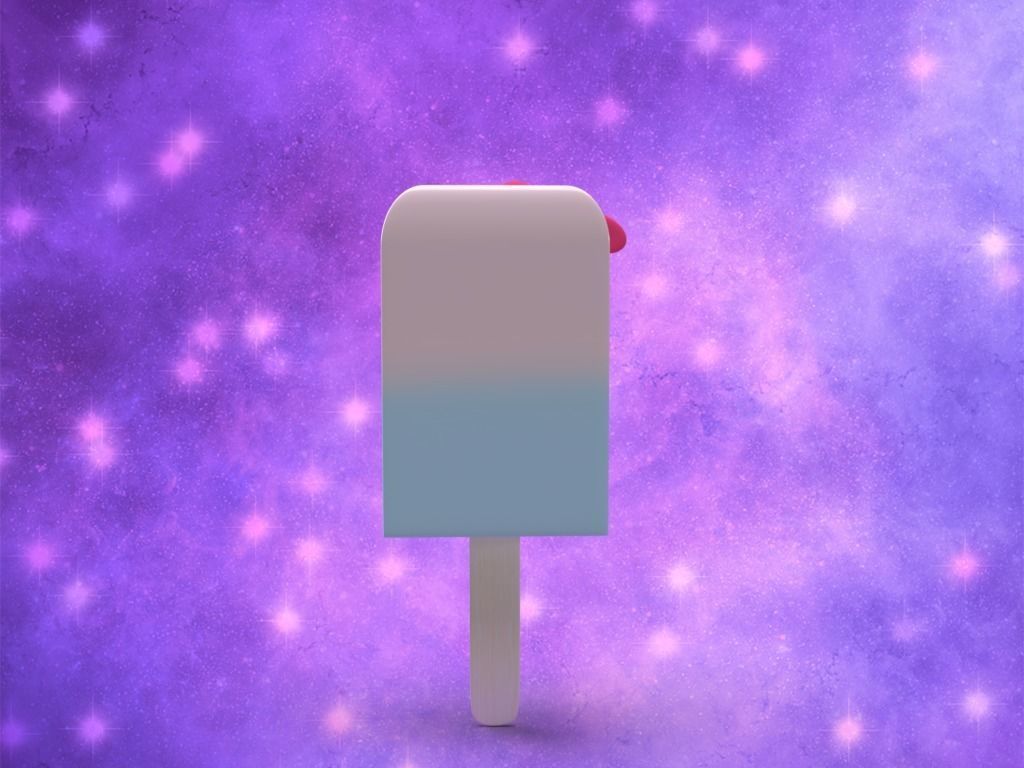 Popsicel character Free 3D model_6