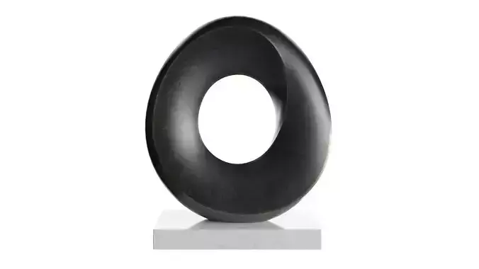 Abstract sculpture Mobius