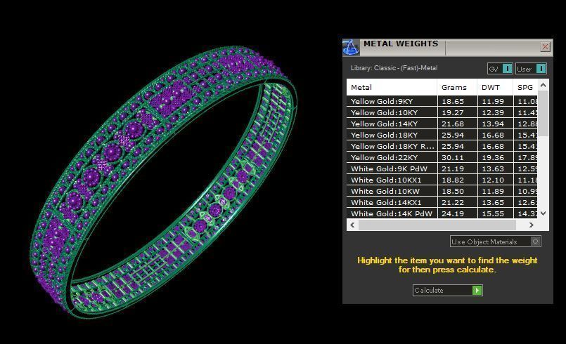 Bracelet 3D print model_7