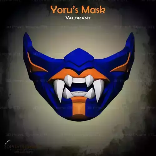 Valorant Yoru Mask - STL File