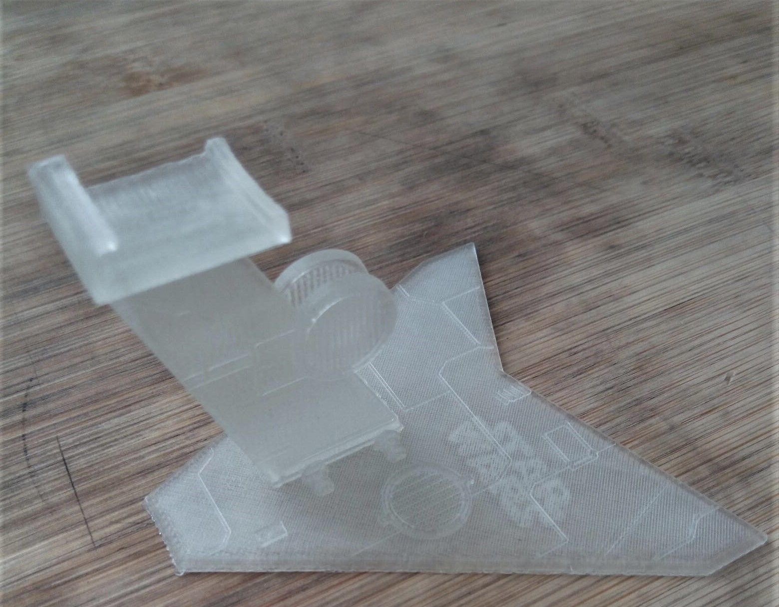 Jedi Starfighter Flight Stand Star Wars Micro Galaxy Squadron  3D print model_2