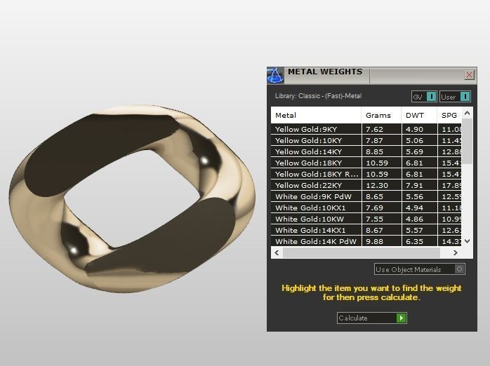 cuban link 3D print model_15