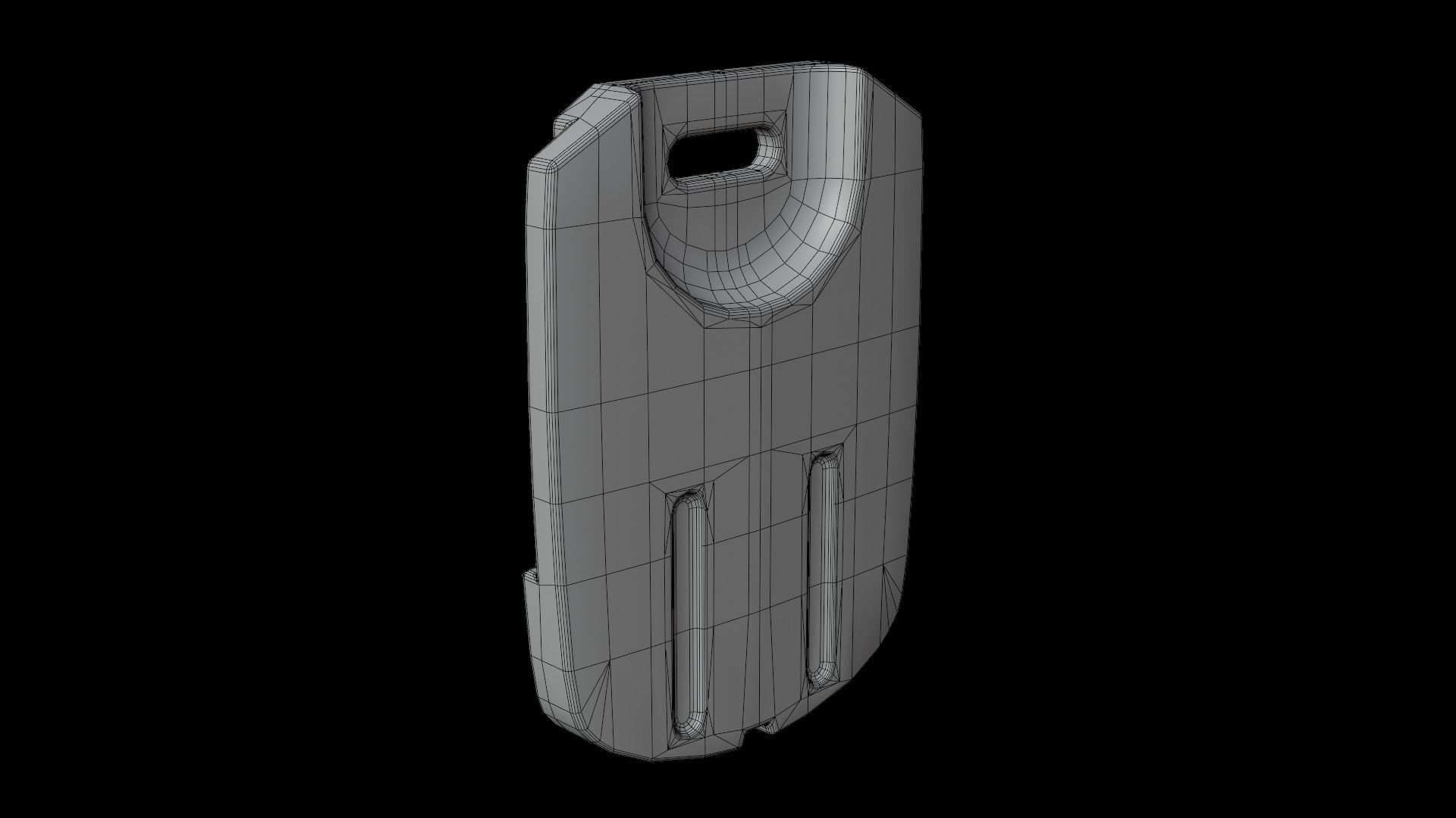 CPR Board Low-poly 3D model_18