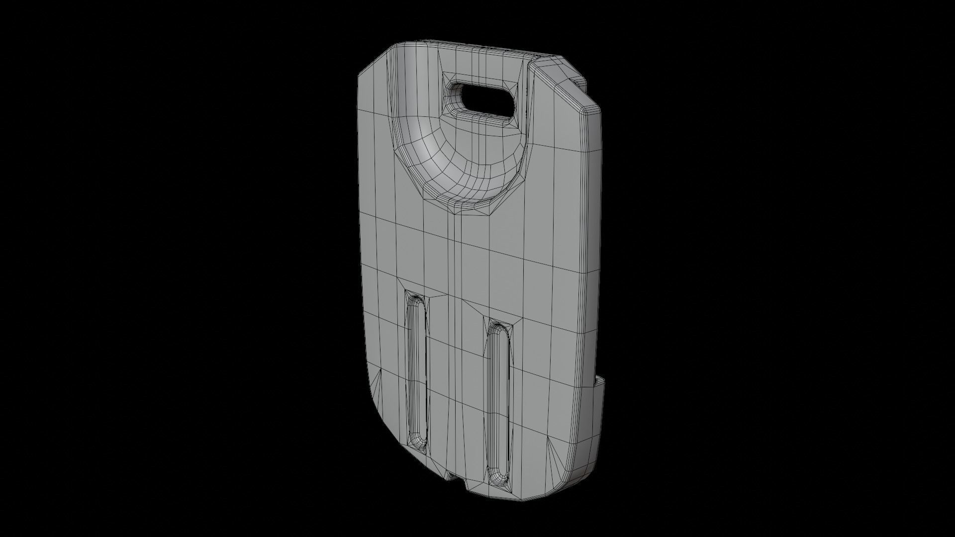 CPR Board Low-poly 3D model_15