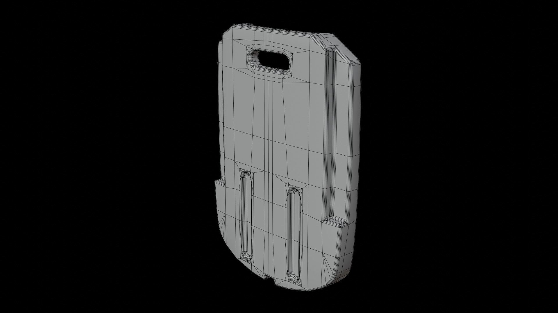 CPR Board Low-poly 3D model_17