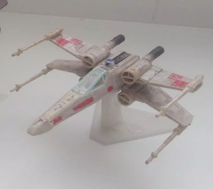 X-Wing Flight Stand StarWars Micro Galaxy Squadron 3D print  3D print model_0