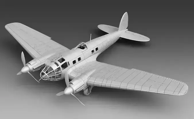 German plane Heinkel-111