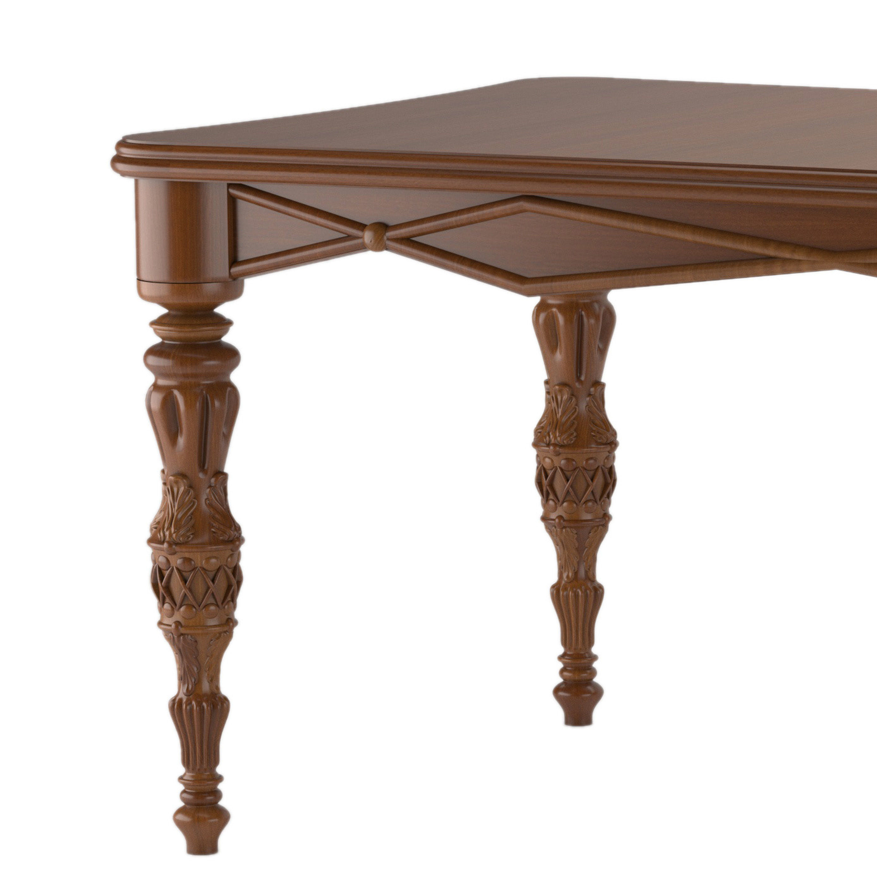 Carved table 6 3D model_3