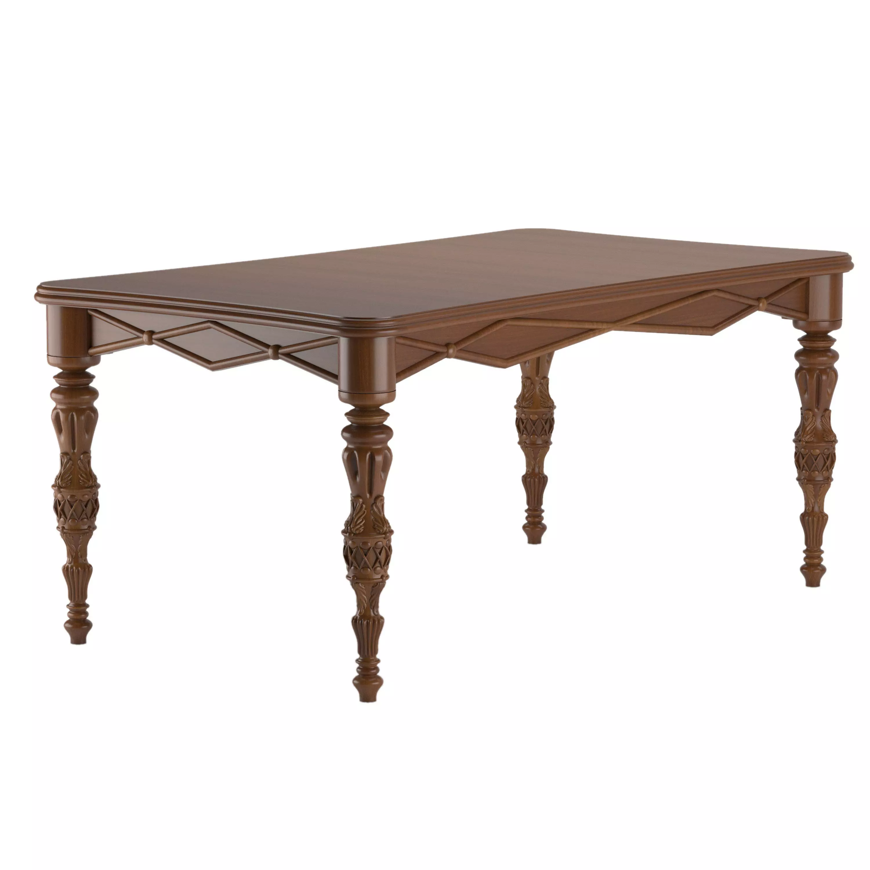 Carved table 6 3D model_0