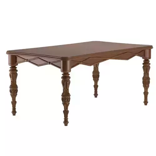 Carved table 6