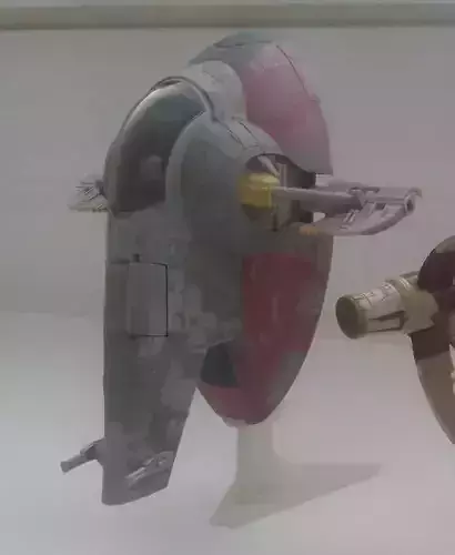 Slave I  Starship Flight Stand Star Wars Micro Galaxy Squadron  3D print model