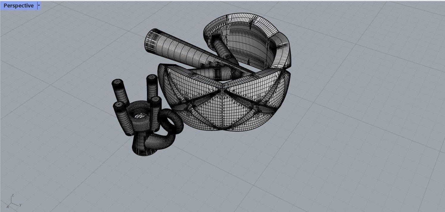 Pendant 2023-007 3D print model_4