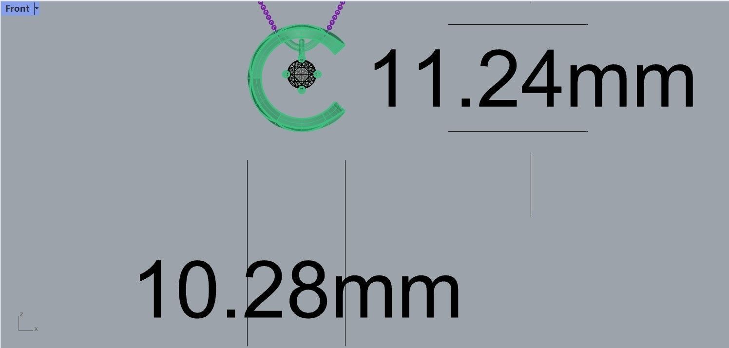 Pendant 2023-007 3D print model_6