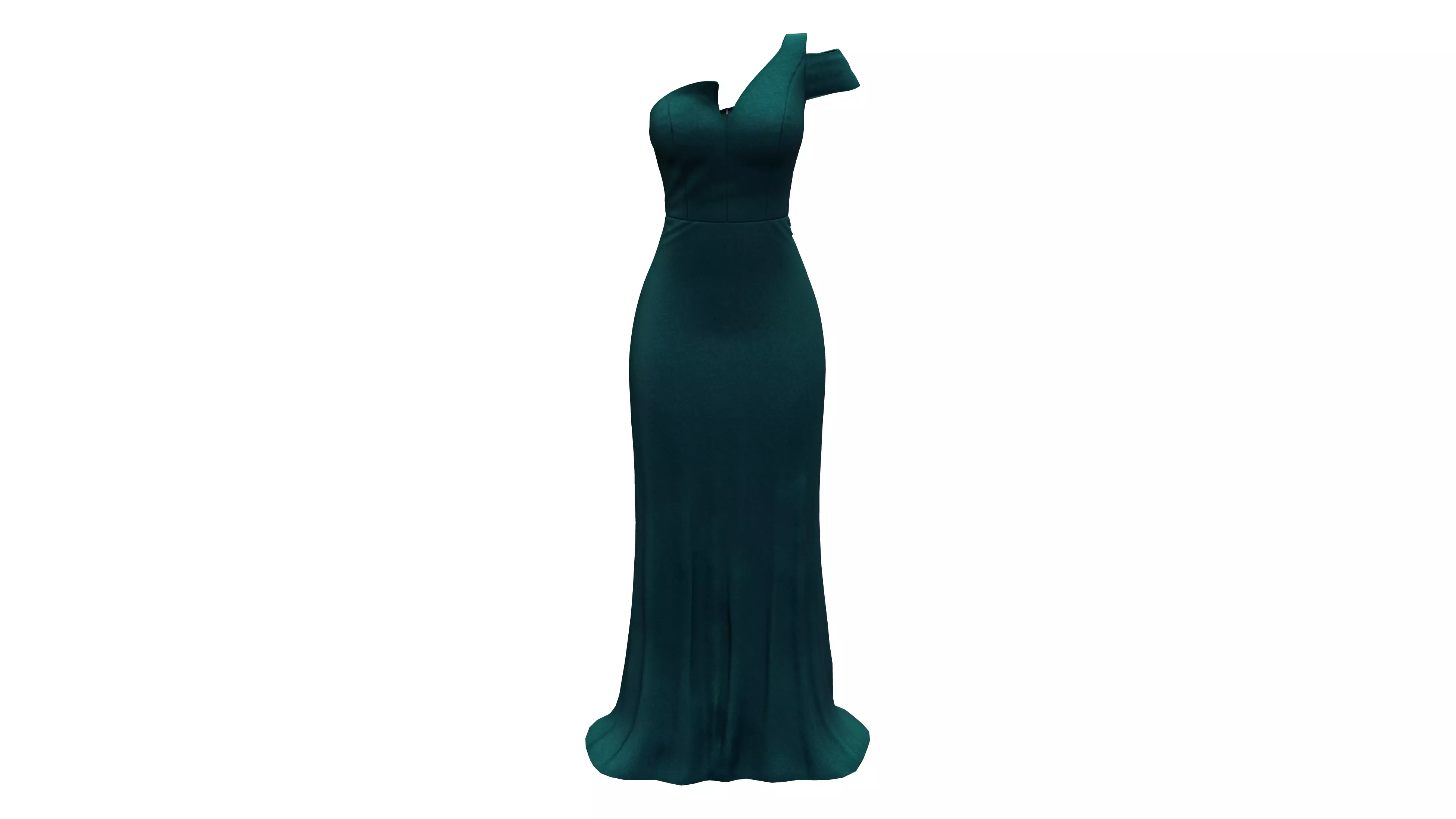 aqua green velvet dress Dark Green Knitted Long Sleeve Midi Dress