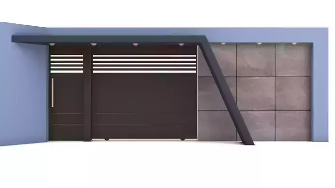 Fence and Gate 07 PBR 