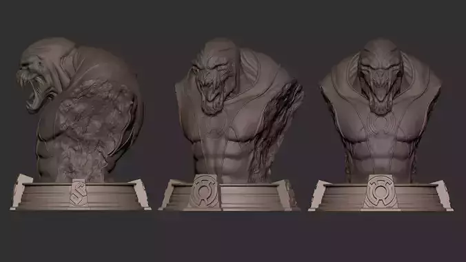 DC Comics - Arkillo Bust 3D print model