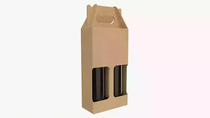 Beer bottle cardboard carrier 03