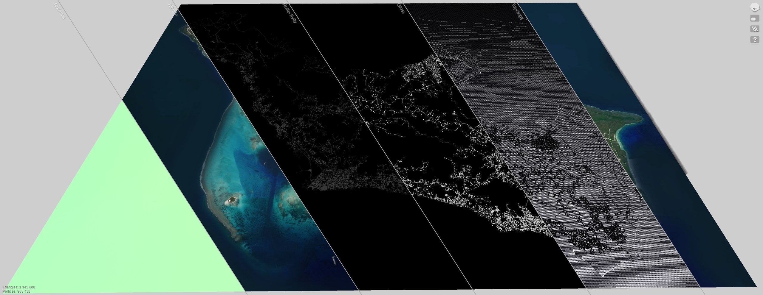 Saipan Island 3D model_12