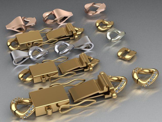 A collection of cuban link models _15