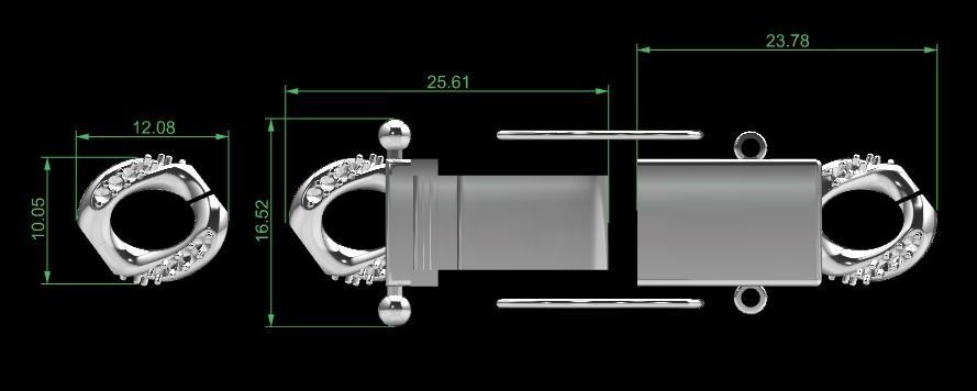 A collection of cuban link models _25