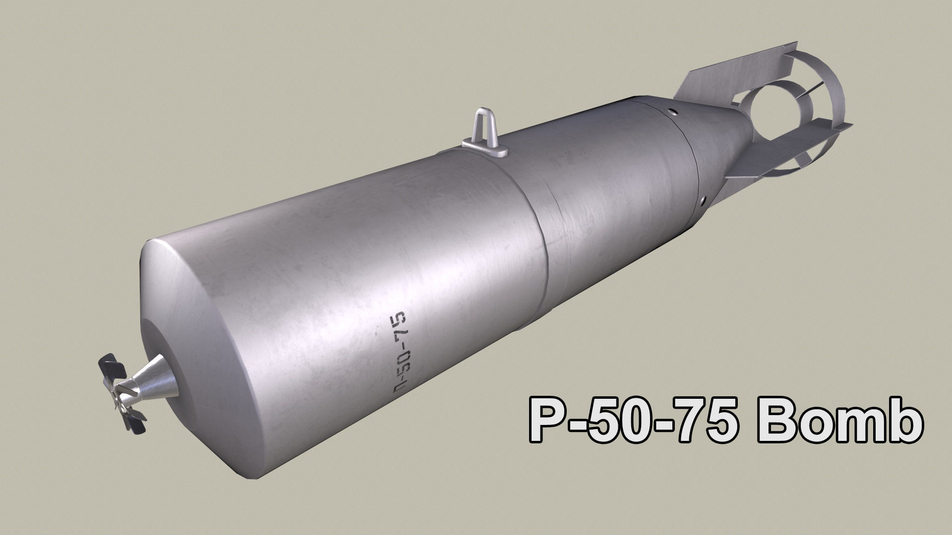 Rockets And Gun Pods Collection Low-poly 3D model_16