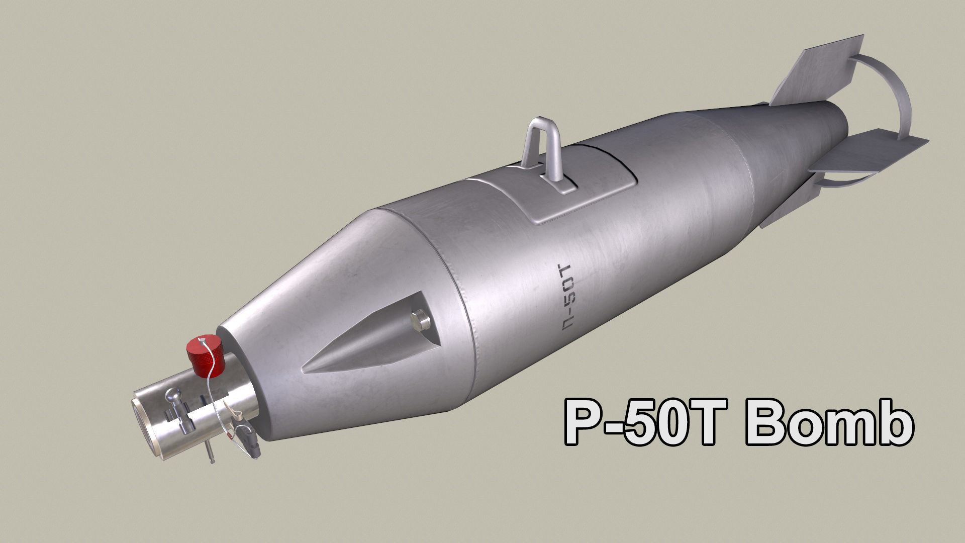 Rockets And Gun Pods Collection Low-poly 3D model_17