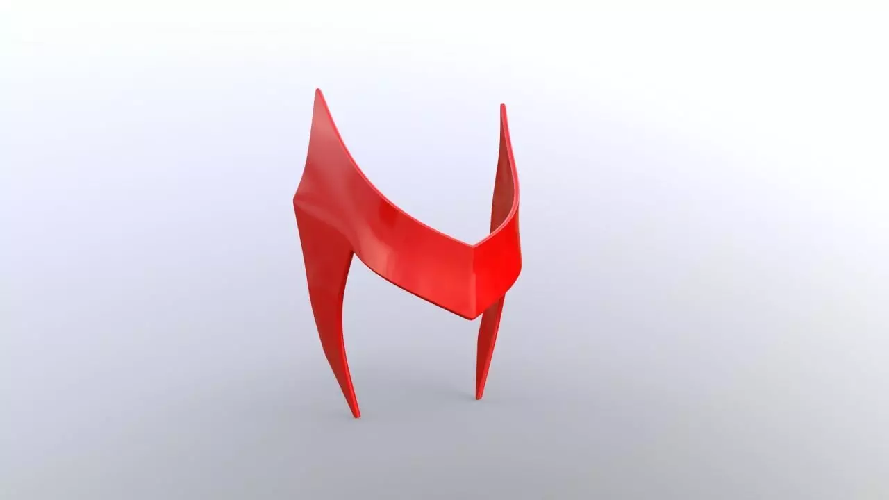 Scarlet Witch Crown for 3D Printing Free 3D print model