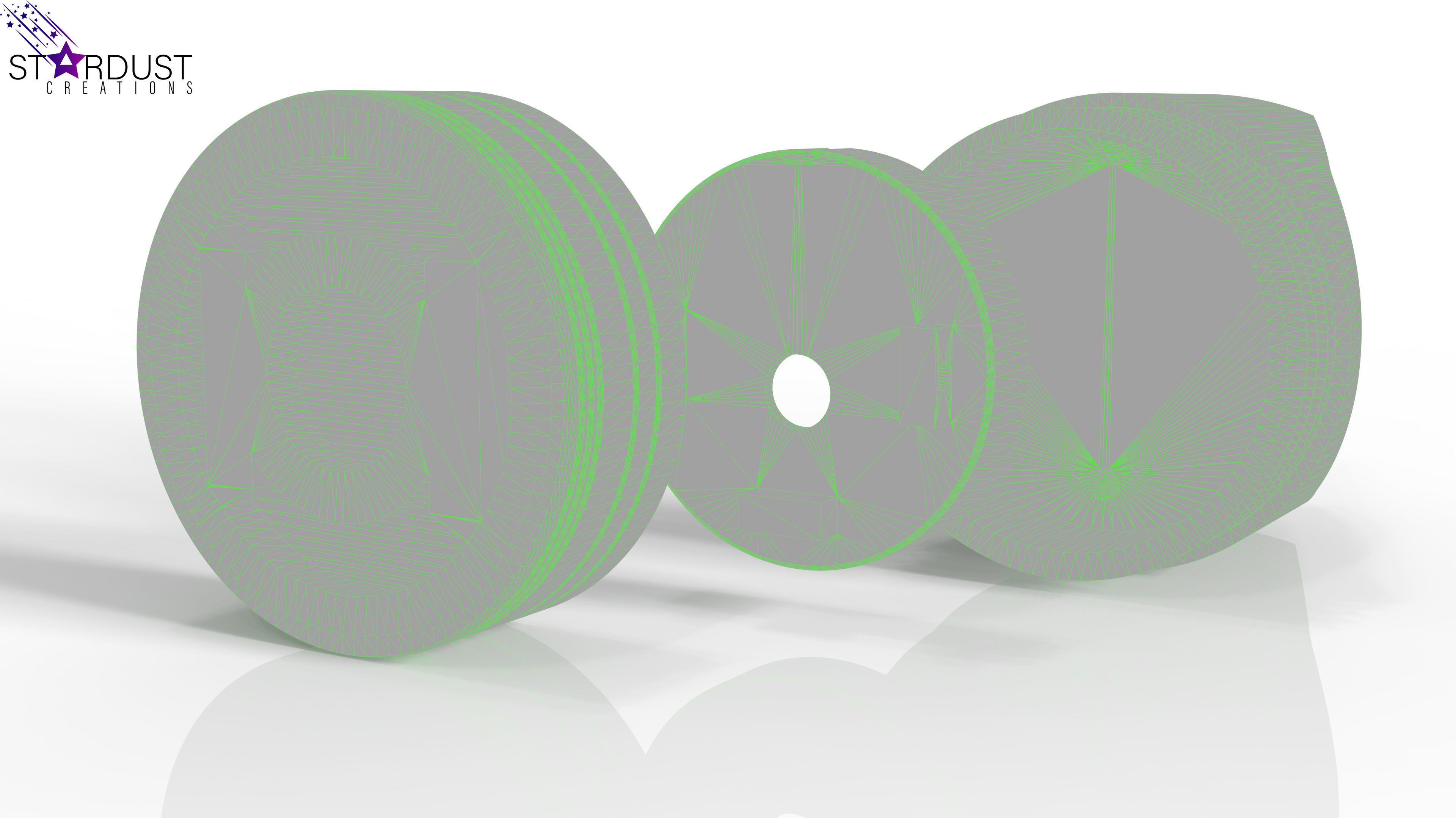 Black Lantern Ring with LED light 3D print model_9