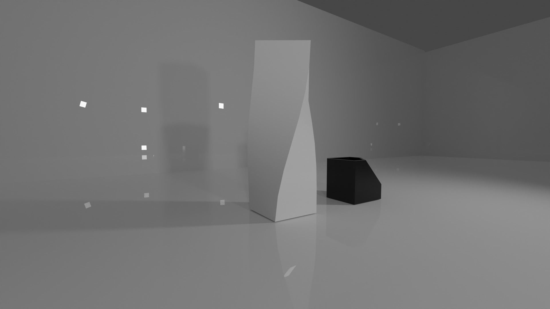 moderen vase  Low-poly 3D model_1