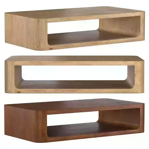 OSLO OPEN COFFEE TABLE 3D model