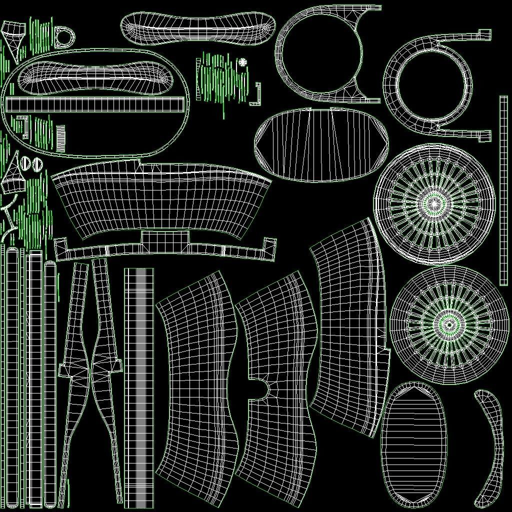 Mop And Bucket Low-poly 3D model_17