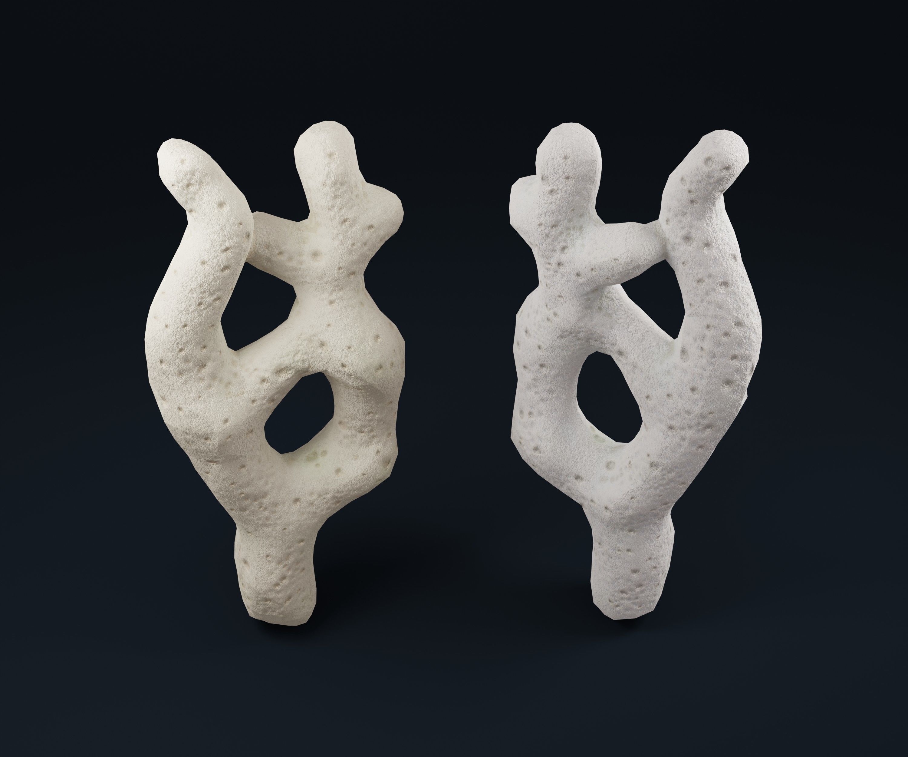 Low Poly Sea Shells Pack with Unreal Engine 5 Project Low-poly 3D model_21