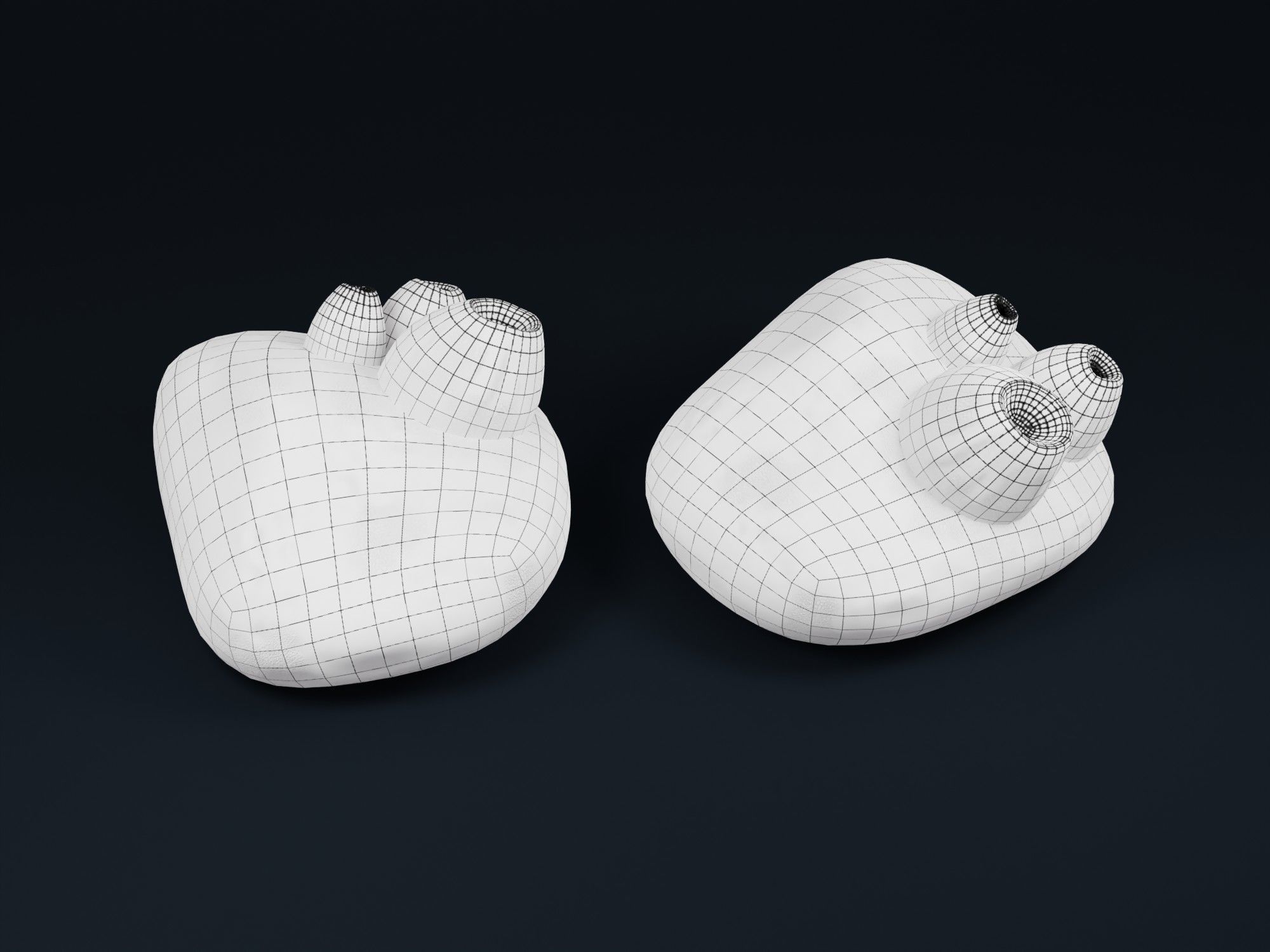 Low Poly Sea Shells Pack with Unreal Engine 5 Project Low-poly 3D model_47