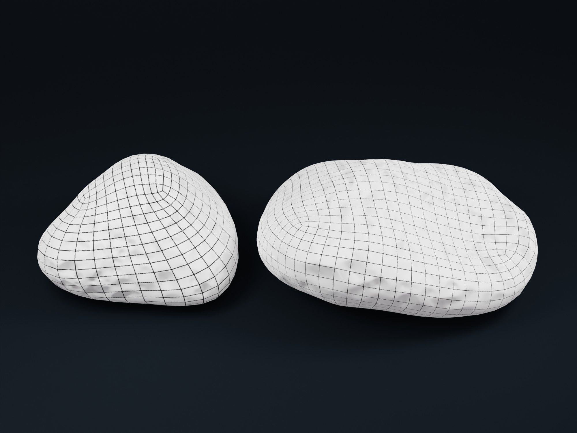 Low Poly Sea Shells Pack with Unreal Engine 5 Project Low-poly 3D model_46