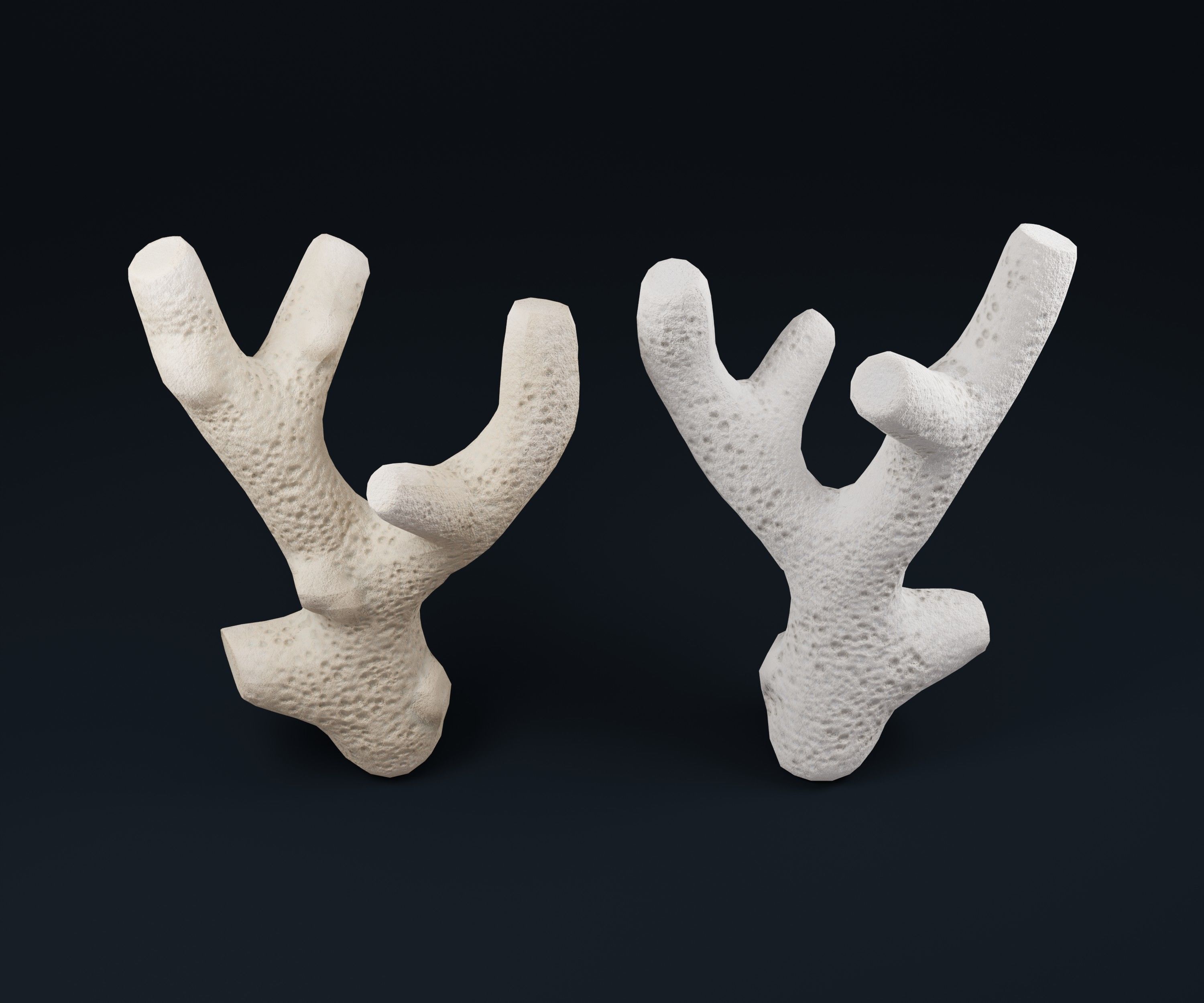 Low Poly Sea Shells Pack with Unreal Engine 5 Project Low-poly 3D model_6