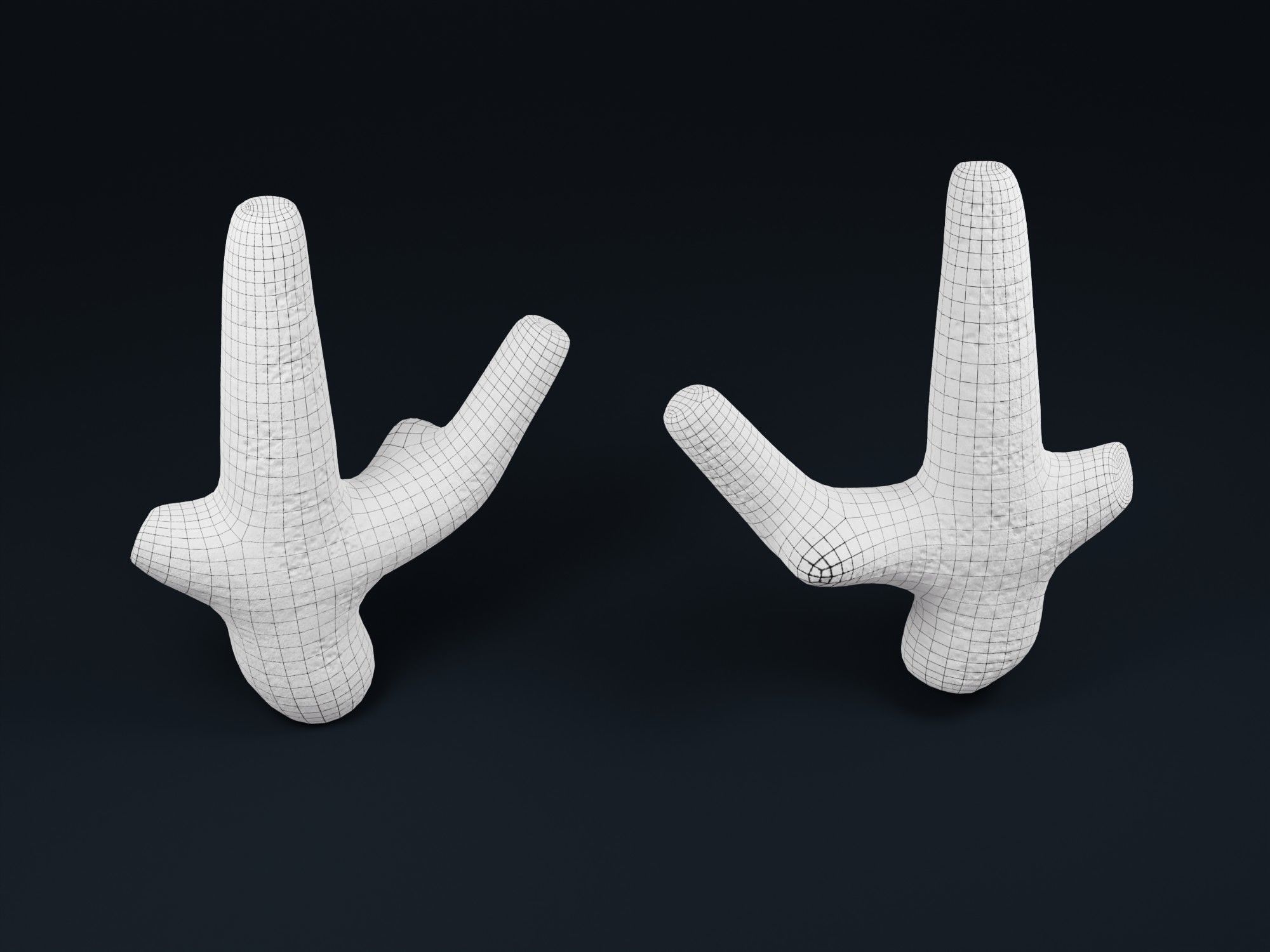 Low Poly Sea Shells Pack with Unreal Engine 5 Project Low-poly 3D model_42