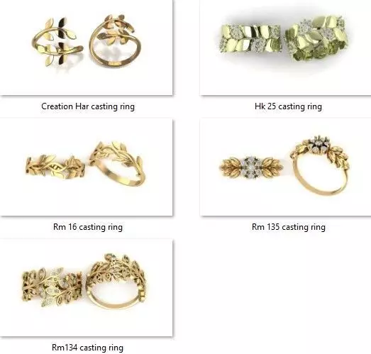 leaf ladies ring 5 collection _0