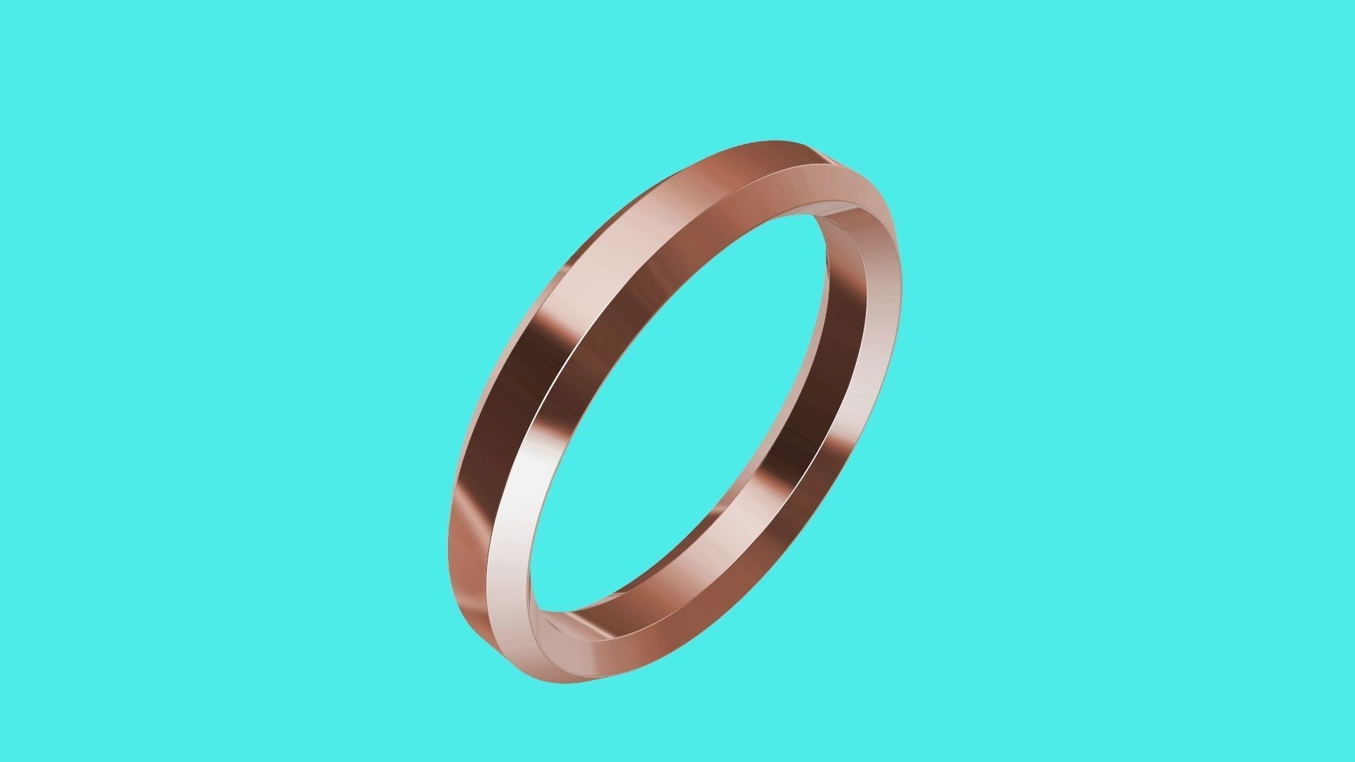 4 sizes wedding band 009 stl verified 3D print model_68