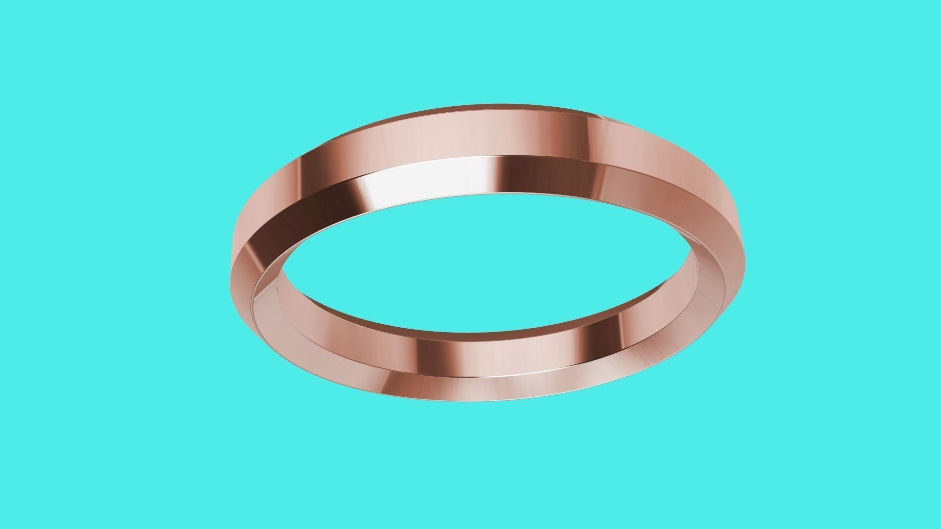 4 sizes wedding band 009 stl verified 3D print model_73