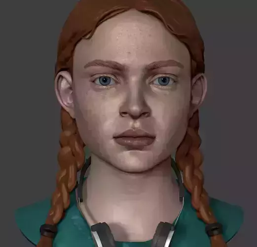 Max Mayfield Head 3D model