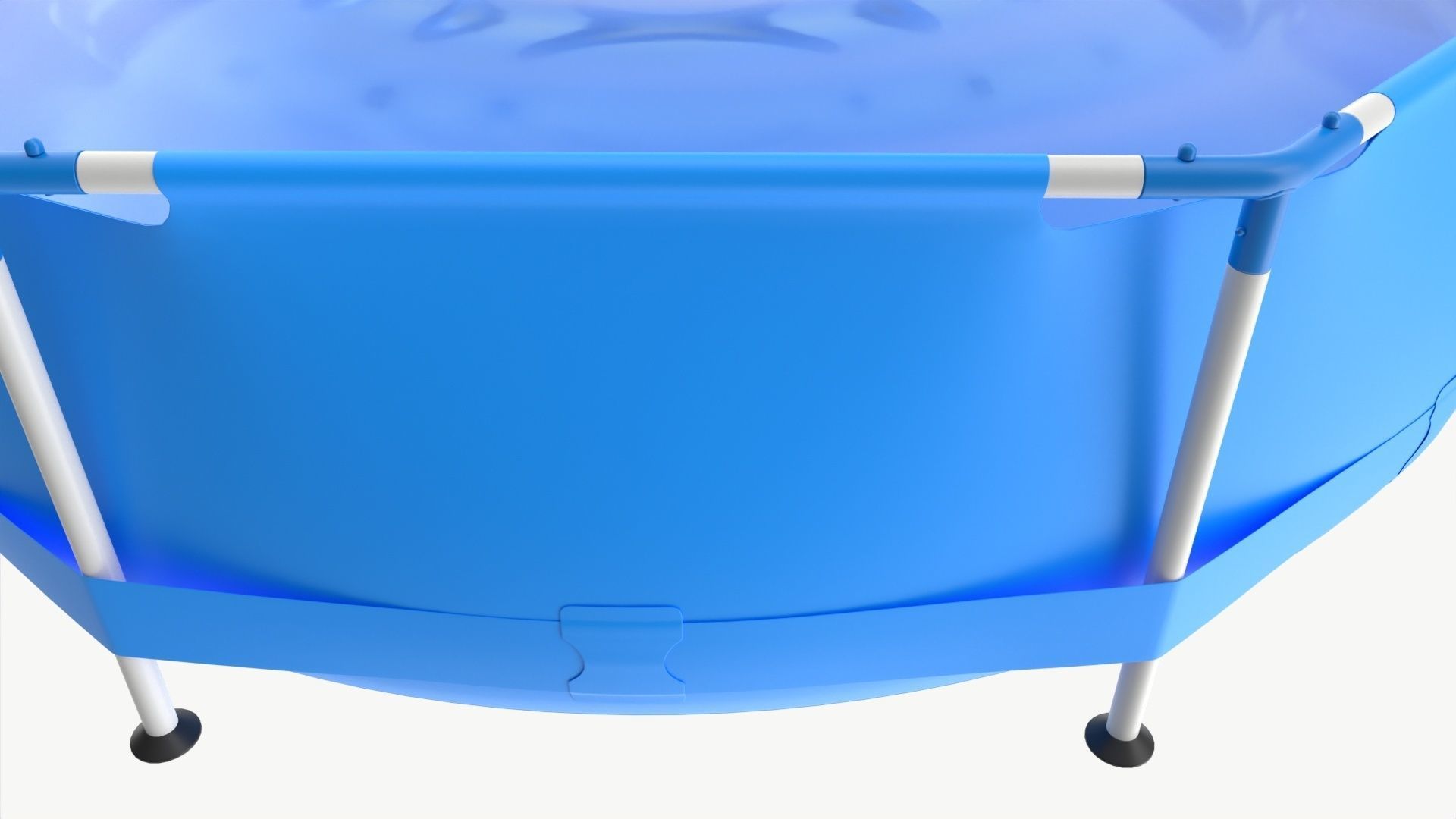 Garden Frame Swimming Pool 3D model_2