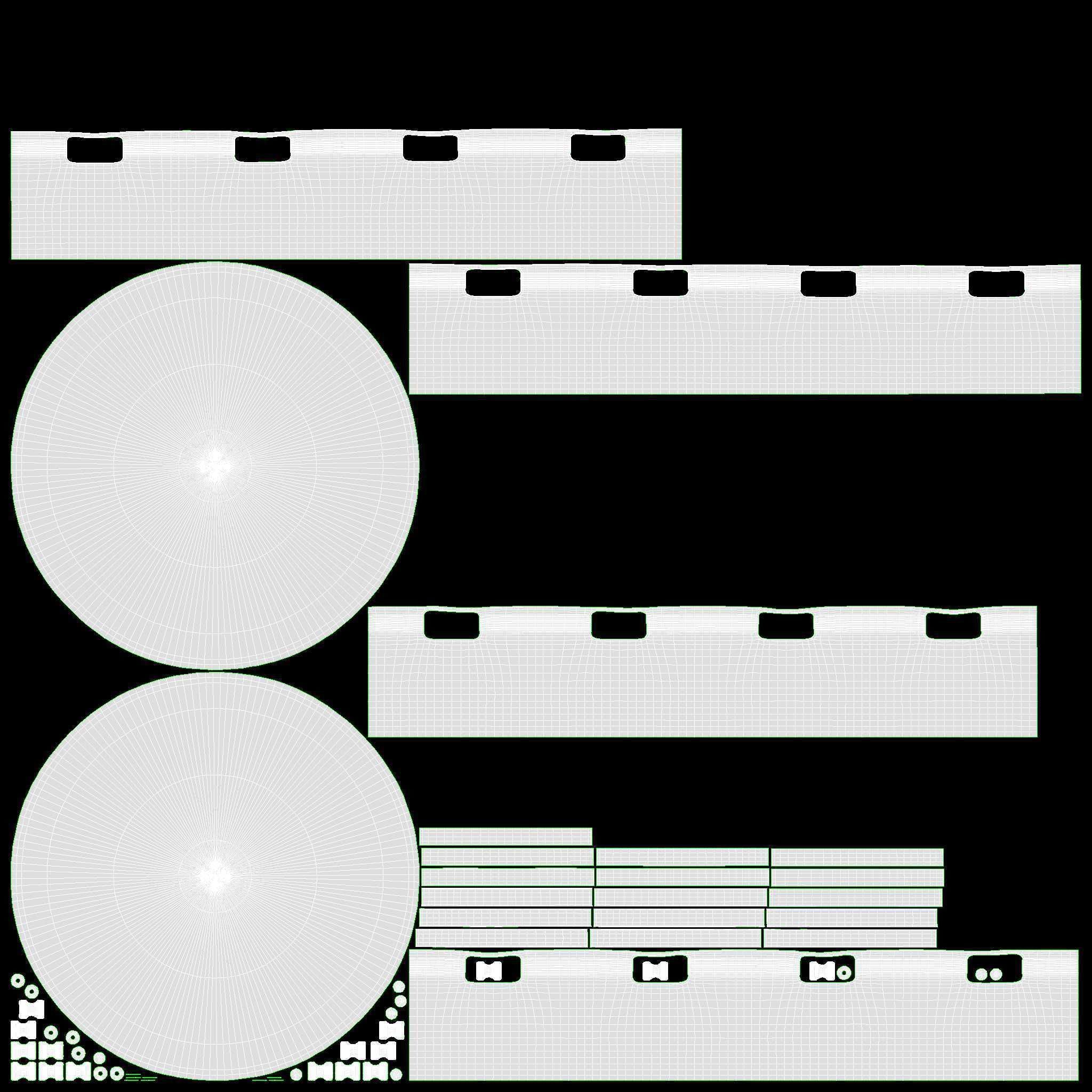 Garden Frame Swimming Pool 3D model_9