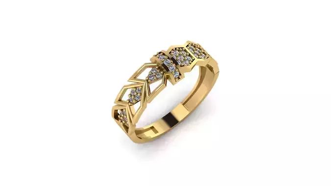 wedding Ring cocktail gemstone printable collection B 002