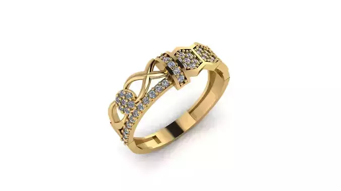 wedding Ring cocktail gemstone printable collection B 003